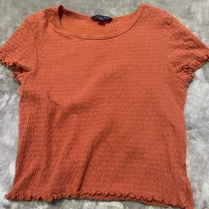 American Eagle Ruched tee